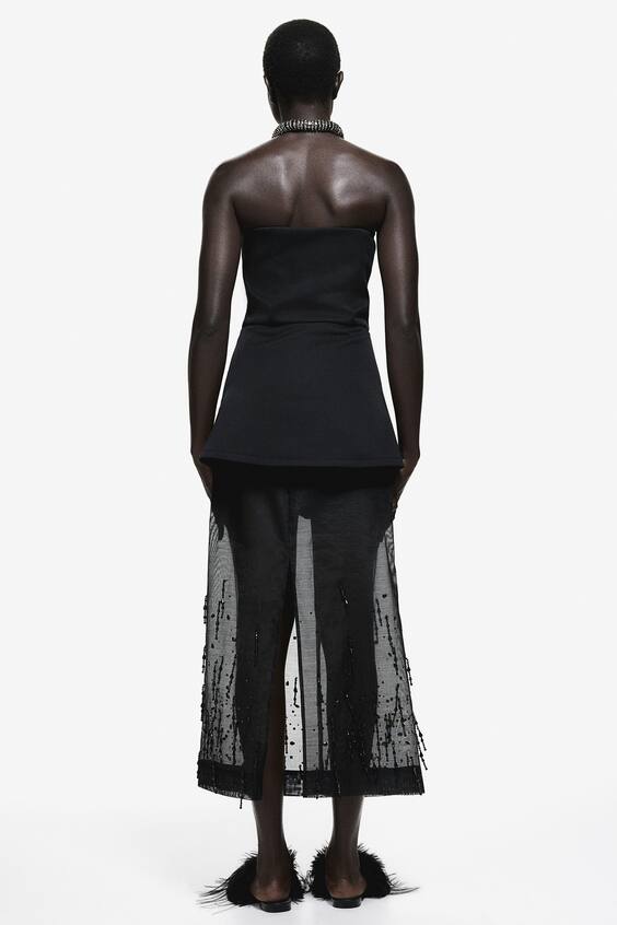 Топ бандо с камнями