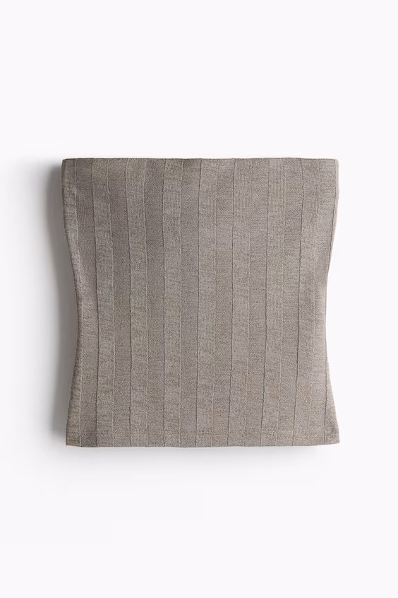 Топ трубчатый из мягкого рубчика