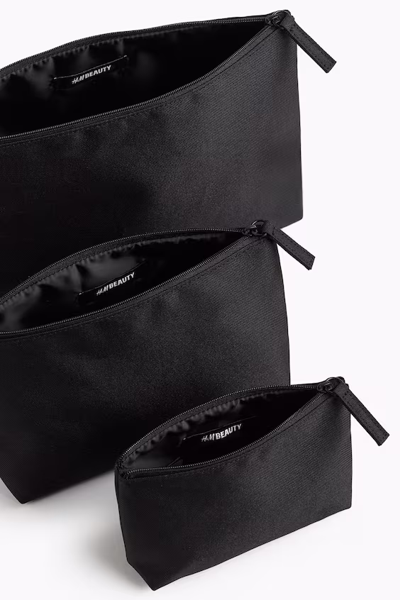 Набор из 3 косметичек