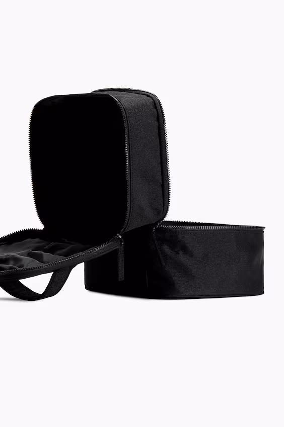 Большая косметичка с двумя секциями