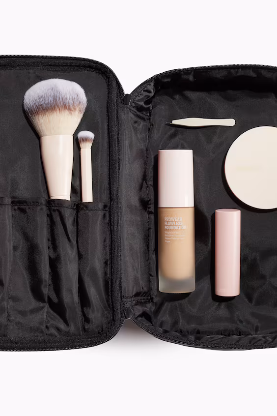 Большая косметичка с двумя отделениями