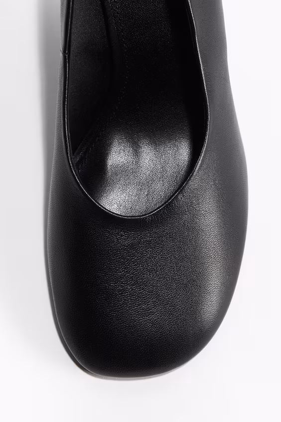 Классические туфли из кожи