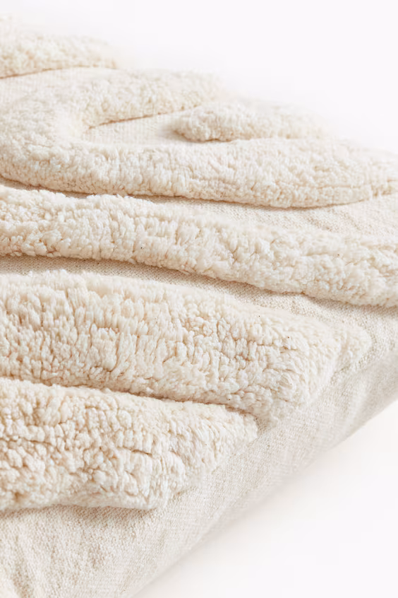 Чехол подушки из хлопка с узором