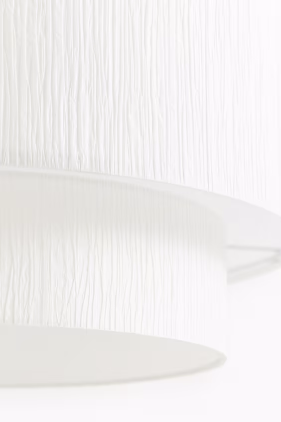 Подвесной светильник из ткани/металла