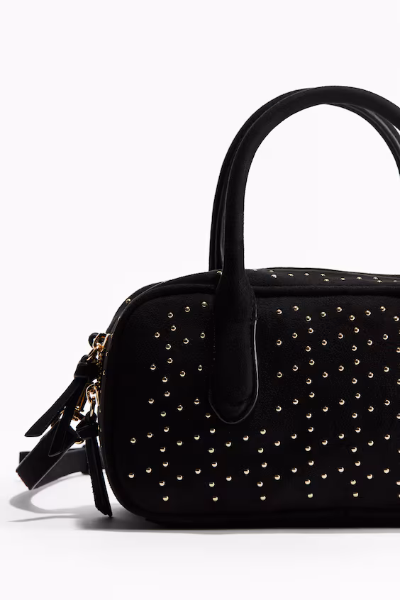 Сумочка через плечо с отделкой из ворса