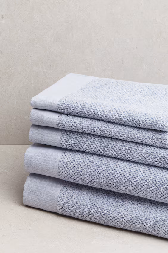 Набор из 2 полотенец для гостей из турецкого хлопка