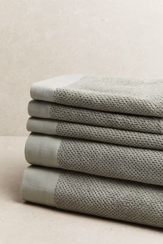 Набор из 2 полотенец для гостей из турецкого хлопка