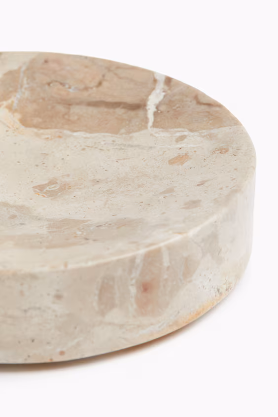 Мыльница из мрамора