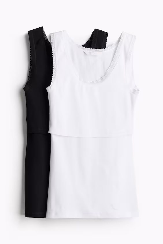 Набор из 2 топов для кормления mama