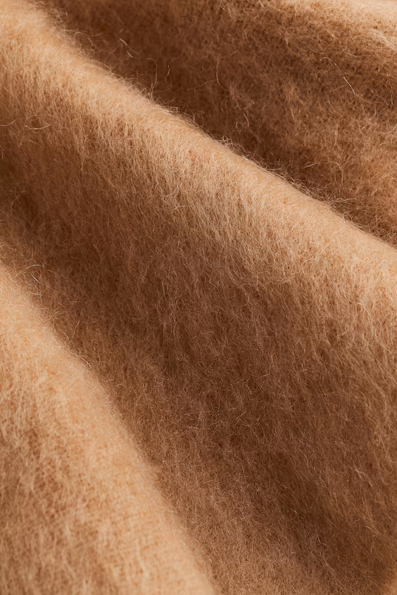 Юбка-колокол из смесового мохера