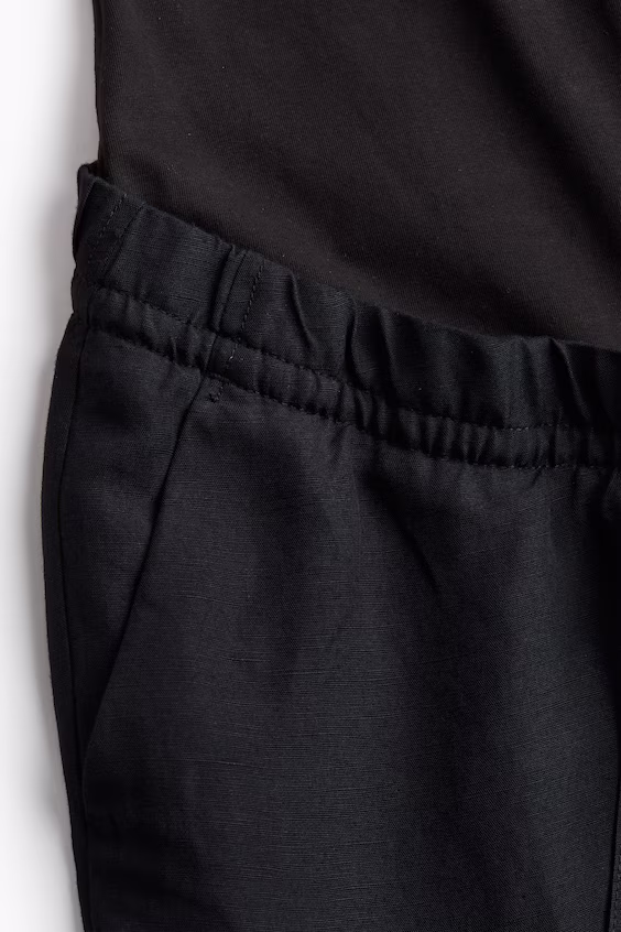 Mama брюки из смесового льна