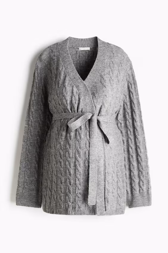 Mama кардиган из мягкого трикотажа before & after