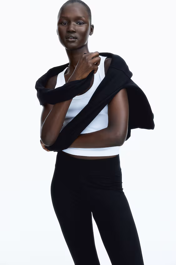 Леггинсы из хлопковой смеси