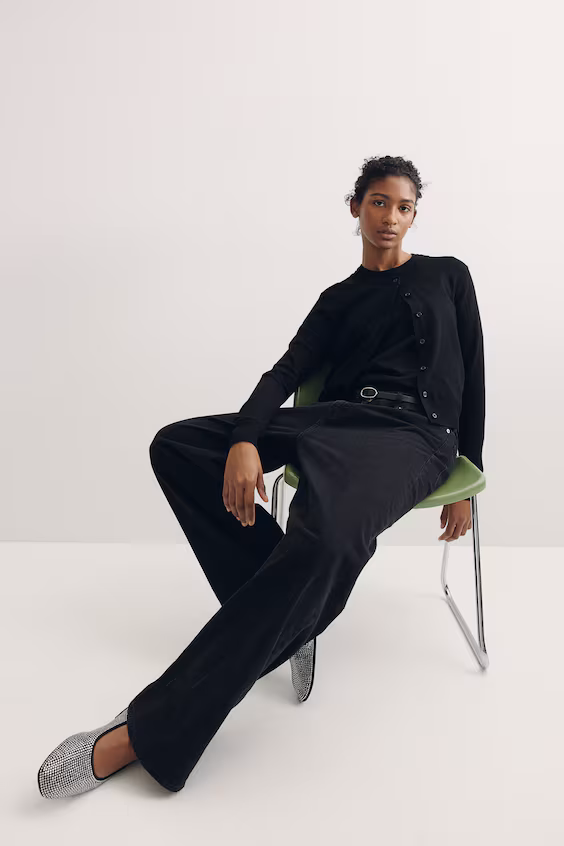 Кардиган из тонкого трикотажа