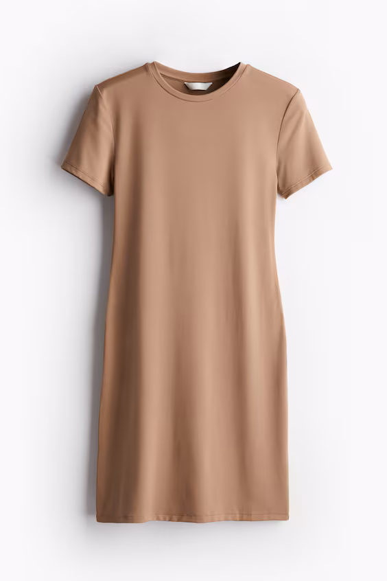 Платье-футболка из микрофибры