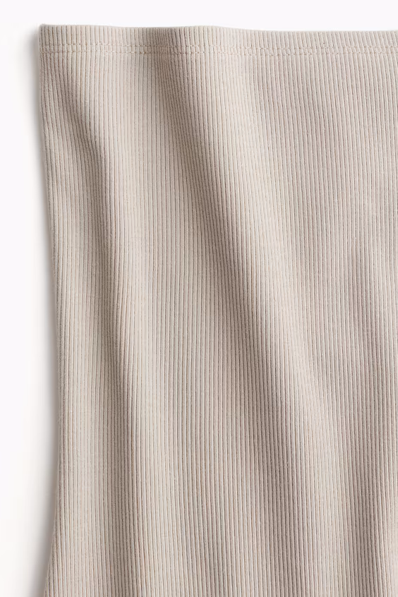 Облегающий топ в рубчик