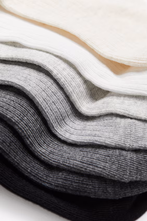 Носки до щиколотки, пакет из 7