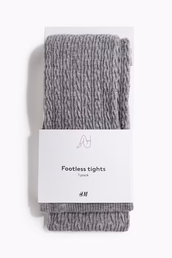 Гольфы без ножек в трикотаже