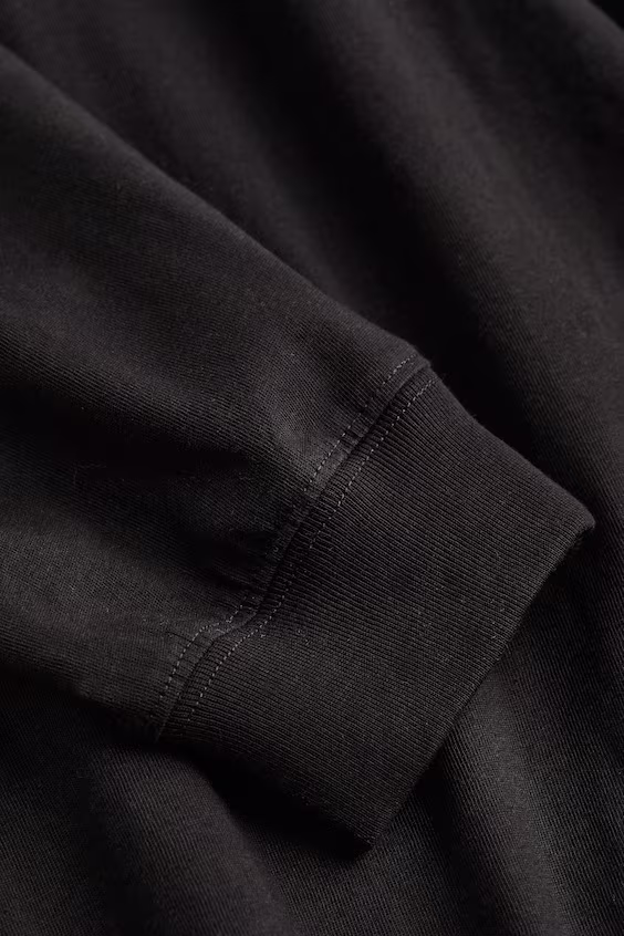 Свитер с длинным рукавом из джерси