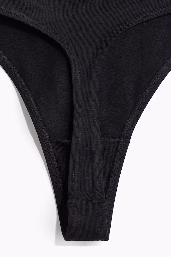 Пачка из 5 трусиков thong из хлопка