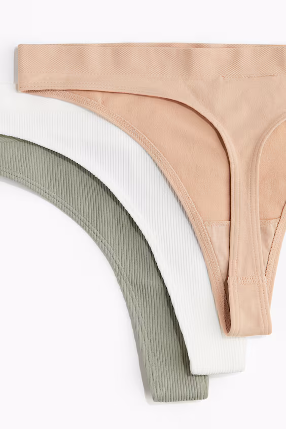 Набор из 5 трусиков-стринг