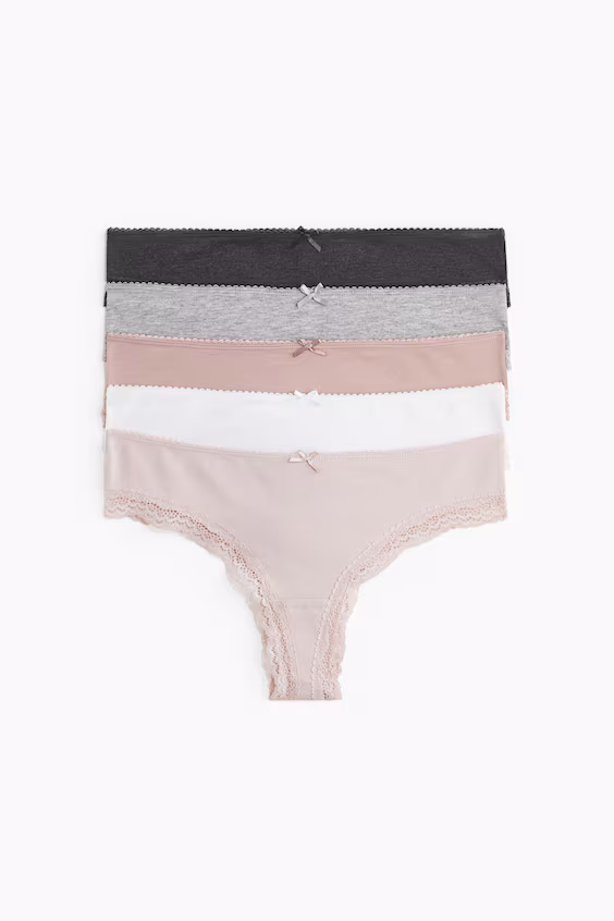 Набор из 5 трусов brazilian