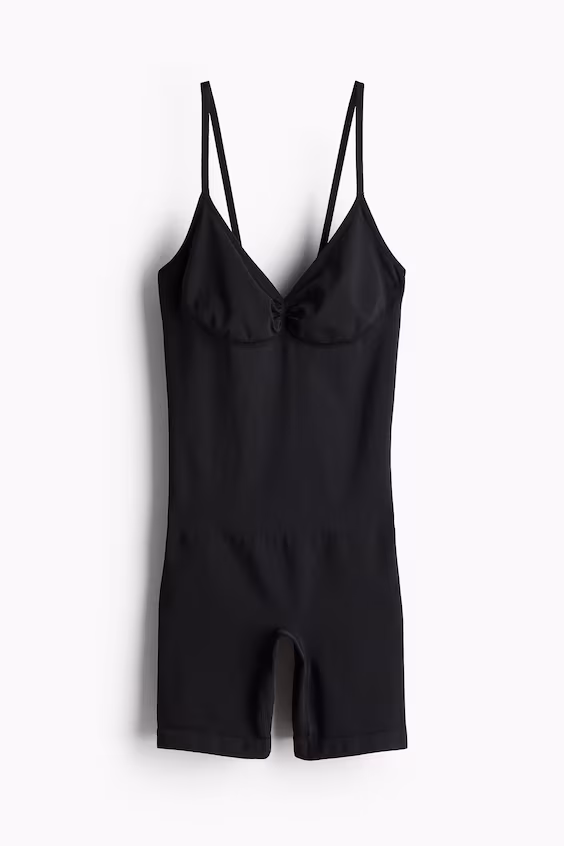 Боди biker stretchy and sculpting firm shape