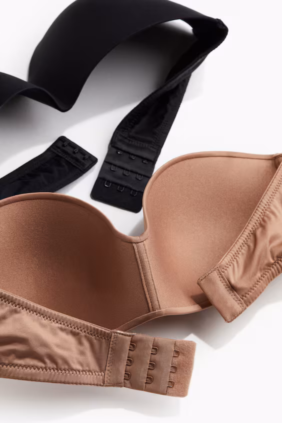 Pack de 2 бандо бюстгальтеров с поролоном из микрофибры