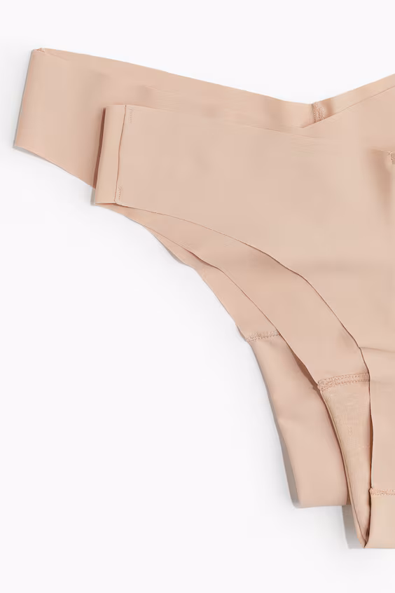Pack de 3 трусов brazilian невидимых