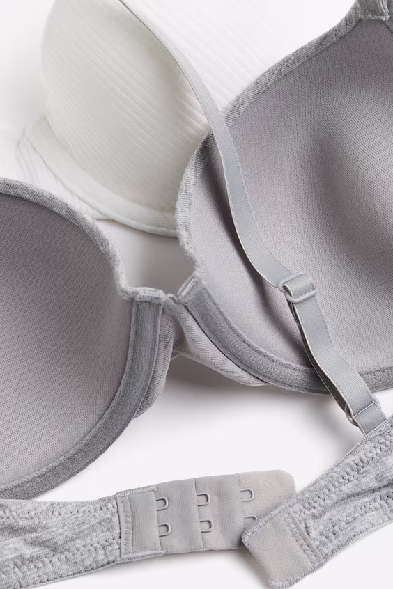 Пакет из 2 поддерживающих футболки-бра из хлопка