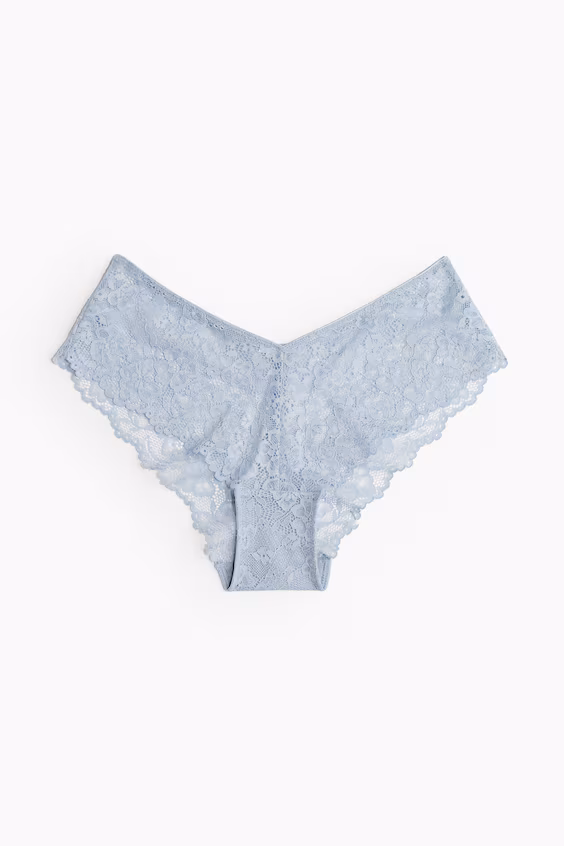 Пачка из 5 трусиков-бразильянок из кружева