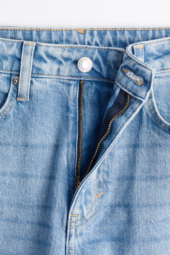 Шорты джинсовые mom ultra high