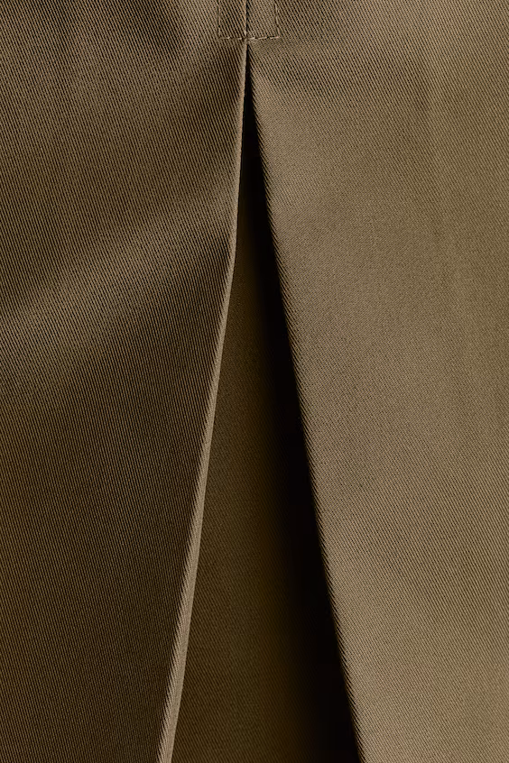 Юбка плиссированная саржевая