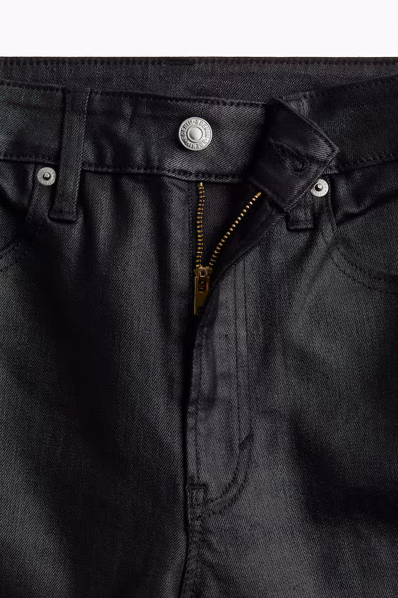 Джинсы slim straight high