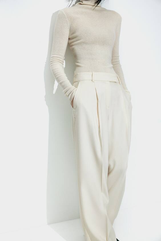 Брюки прямого кроя