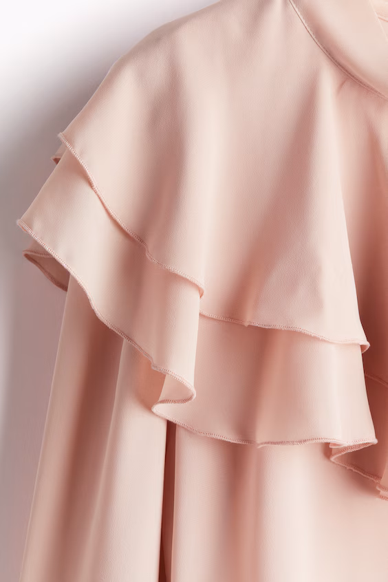 Блузка с оборками