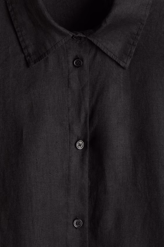 Рубашка из льна для пляжа