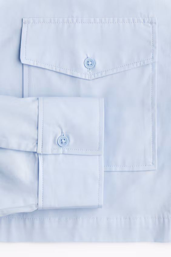 Короткая рубашка-карго