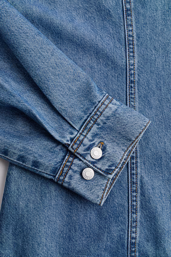 Рубашка джинсовая