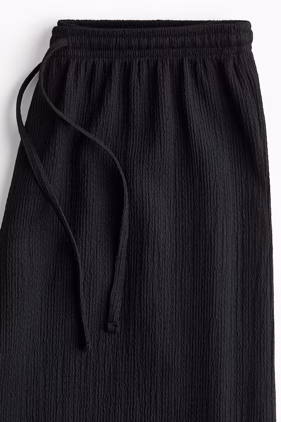 Широкие брюки без застежки h&m