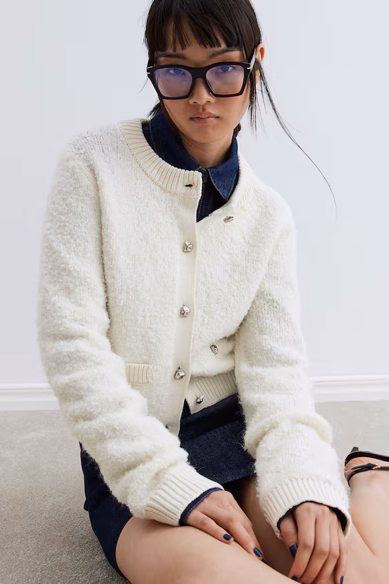 Пиджак из мягкого букле